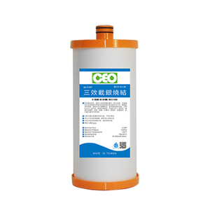 फ़िल्टर तत्व | 10-इंच बड़ा फैट डबल ओ ऑर्डर पीपी + सिल्वर-लोडेड सिंटरिंग [तीन प्रभाव] 